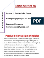 Passive Solar Design Principles