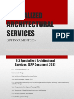 Specialized Architectural Services