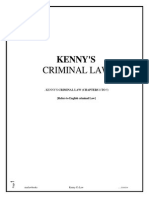 Kenny's Criminal Law