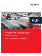 Transport Management With SAP ERP en