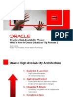 2010 - Oracle's High-Availability Vision - What's New in Oracle Database 11g Release 2