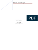 PROJ 410 Week 5 Case Study 2 Do It Yourself Outsourcing