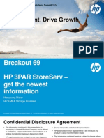 Breakout 69 - HP 3PAR StoreServ - Get The Newest Information - Hansjoerg Maier - Presented