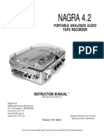 NAGRA 4.2: Portable Analogue Audio Tape Recorder