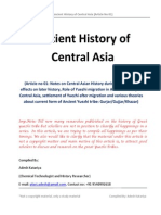 Ancient History of Central Asia by Adesh Katariya