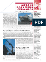 Metals Polymers Ceramics: U.S. Navy Ship New York Contains Steel From Ground Zero