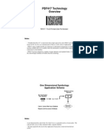 PDF417 Technology: PDF417 - The 2D Portable Data File Standard