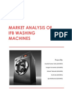 Market Analysis of Ifb Washing Machines