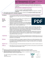 Summary of The Alberta Clinical Practice Guideline, March 2003