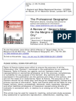 The Professional Geographer: To Cite This Article: Jamie Gillen (2012) A Review of "Saigon's Edge: On The