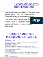 Object Oriented Programming Model 1