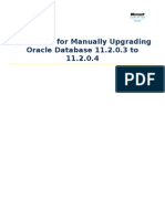 Database Upgrade 11203 11204 Scribd