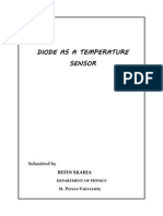 Diode As A Temperature Sensor