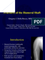 U04 Fxs of Humeral Shaft