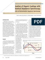 Evaluation of Organic Coatings With EIS Part I