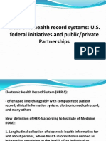 Electronic Health Record Systems