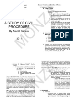 Civil Procedure by Baviera (2011)