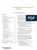 Network Congestion Management