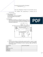 Testing The PIC Microcontroller 16F84A