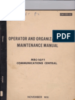 MRC-107T Tadiran RADIO PALLET TM