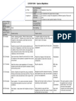 Animal and Plant Adaptations - Lesson Plan