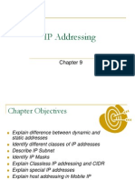 Chapter 9 IP Addressing