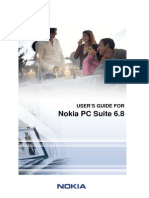 Nokia PC Suite 6.8: User'S Guide For