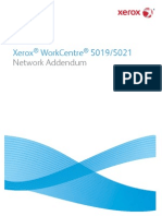 Xerox 5021 Network Addendum en