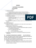 Chapter-6 Allotment of Securities