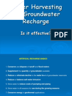 Groundwater Recharge