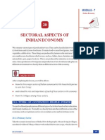 Sectoral Aspects of Indian Economy