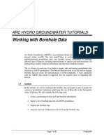 Working With Borehole Data: Arc Hydro Groundwater Tutorials