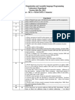 CS-4022 Computer Organization and Assembly Language Programming