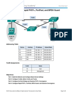 2.3.2.3 Lab - Configuring Rapid PVST+, PortFast, and BPDU Guard