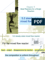 5.2 Steady-State Mixed Flow Reactor: Ideal Reactors For A Single Reaction