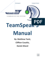 Teamspeak 3 Manual