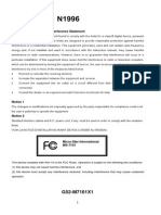 FCC-B Radio Frequency Interference Statement