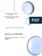 Contrôle de Gestion Stratégique Cas GDF Suez