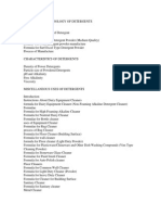 Detergents Formulations Ebook