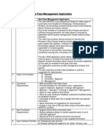 Bus Pass Management Application