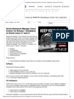 ORACLE-BASE - Oracle Enterprise Manager Cloud Control 12c Release 1 Installation On Oracle Linux 5.7 and 6