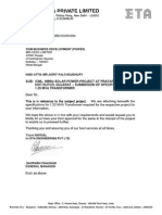 1.25 MVA Transformer Specification