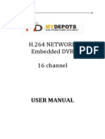 MD-7216D Series Network DVR User Manual 1.4