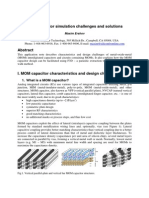 MOM Capacitor Design Challenges and Solutions SFT 200904