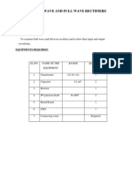 6 Measurement of Ripple Factor of Rectifiers