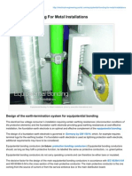 Equipotential Bonding For Metal Installations