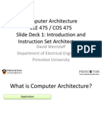 Computer Architecture Basics 1