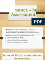 Performance - Based Assessment