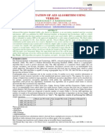 Implementation of Aes Algorithm Using Verilog: Gireesh Kumar P, P. Mahesh Kumar