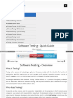 Software Testing - Quick Guide: Advertisements